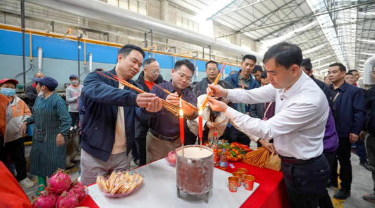 薪火升騰?盛啟新程 | 熱烈慶祝金科瓷磚2號窯爐點火圓滿成功！